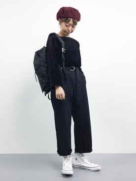 konabeさん（レディース・153cm）の秋コーディネート