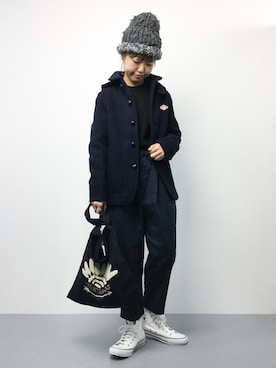 konabeさん（レディース・153cm）の秋コーディネート