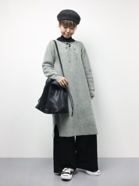 konabeさん（レディース・153cm）の秋コーディネート