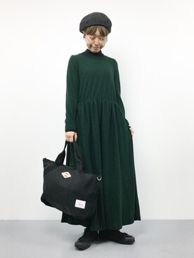 konabeさん（レディース・153cm）の秋コーディネート