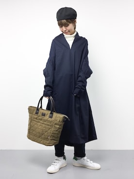 konabeさん（レディース・153cm）の秋コーディネート