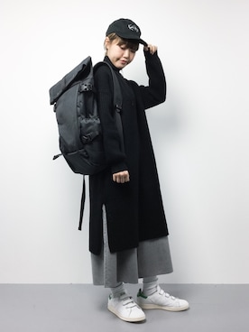 Jeanasis ジーナシス の フロントzipニットワンピース ワンピース Wear