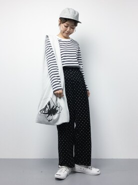 konabeさん（レディース・153cm）の秋コーディネート