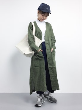 konabeさん（レディース・153cm）の秋コーディネート