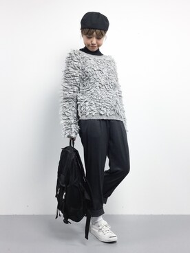 konabeさん（レディース・153cm）の秋コーディネート