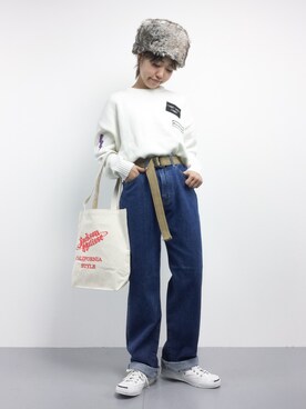 konabeさん(レディース・153cm)の秋コーディネート