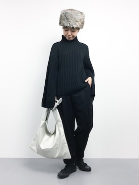 konabeさん（レディース・153cm）の秋コーディネート