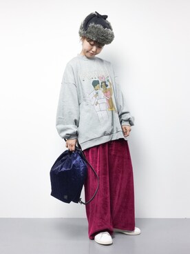 konabeさん（レディース・153cm）の秋コーディネート