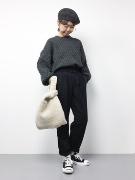 konabeさん(レディース・153cm)の秋コーディネート