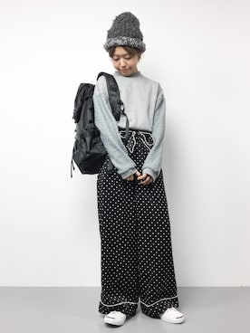 konabeさん（レディース・153cm）の秋コーディネート