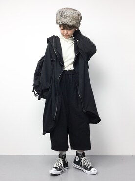 konabeさん（レディース・153cm）の秋コーディネート