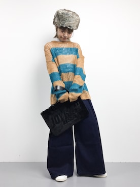 konabeさん（レディース・153cm）の秋コーディネート