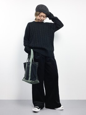 konabeさん（レディース・153cm）の秋コーディネート