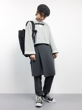 konabeさん（レディース・153cm）の秋コーディネート