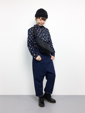 konabeさん(レディース・153cm)の秋コーディネート