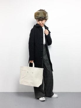 konabeさん（レディース・153cm）の秋コーディネート