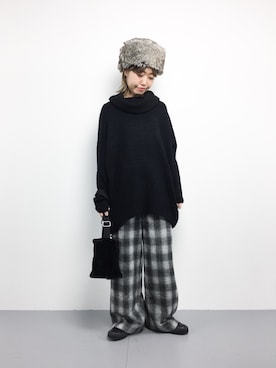 konabeさん（レディース・153cm）の秋コーディネート