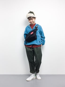 konabeさん（レディース・153cm）の秋コーディネート