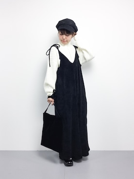 konabeさん（レディース・153cm）の秋コーディネート