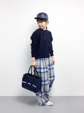 konabeさん（レディース・153cm）の秋コーディネート