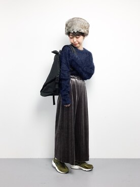 konabeさん（レディース・153cm）の秋コーディネート