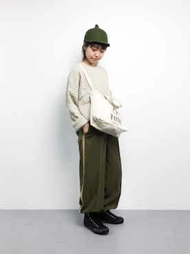 konabeさん（レディース・153cm）の秋コーディネート