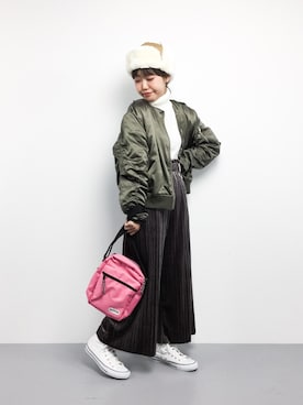 konabeさん（レディース・153cm）の秋コーディネート