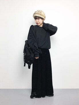 konabeさん（レディース・153cm）の秋コーディネート