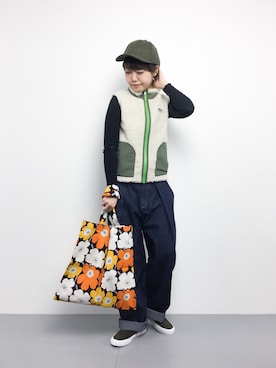 konabeさん（レディース・153cm）の秋コーディネート