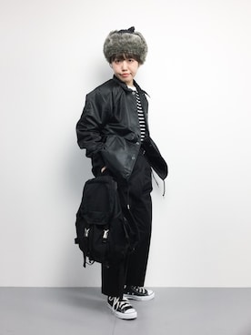 konabeさん（レディース・153cm）の秋コーディネート