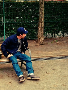 634さん（メンズ・175cm）の春コーディネート