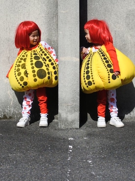 「wearhalloween2016」｜「アイテム（その他）」を使った、アオミドリさん（キッズ・90cm）の秋コーディネート
