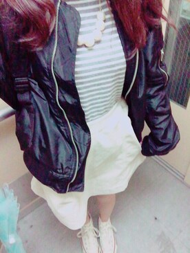 shiori♥︎さん（レディース・147cm）の春コーディネート