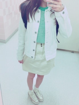 shiori♥︎さん（レディース・147cm）の春コーディネート