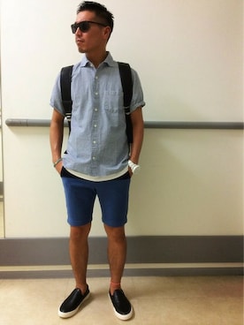 yokoさん（メンズ・175cm）の夏コーディネート