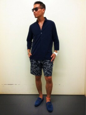 yokoさん（メンズ・175cm）の夏コーディネート