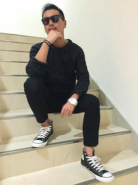 yokoさん（メンズ・175cm）の冬コーディネート