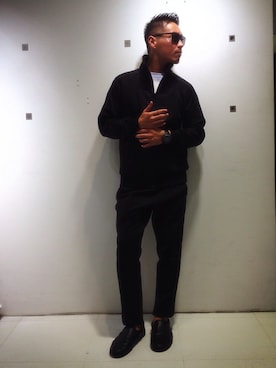 「HAMNETT（ハムネット）のアイテム（その他アウター）」を使った、yokoさん（メンズ・175cm）の秋コーディネート