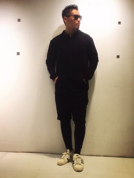 「HAMNETT（ハムネット）のアイテム（パンツ）」を使った、yokoさん（メンズ・175cm）の秋コーディネート