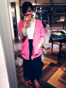 Aya Liさん（レディース・157cm）の夏コーディネート