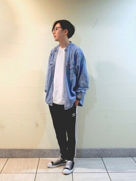 YUSUKEさん（メンズ・173cm）の春コーディネート