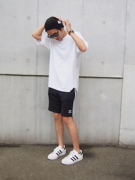 YUSUKEさん（メンズ・173cm）の夏コーディネート