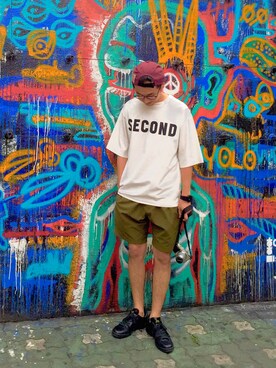 YUSUKEさん(メンズ・173cm)の夏コーディネート