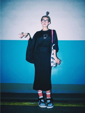 「MONKI」｜miskyさん（レディース・160cm）の夏コーディネート