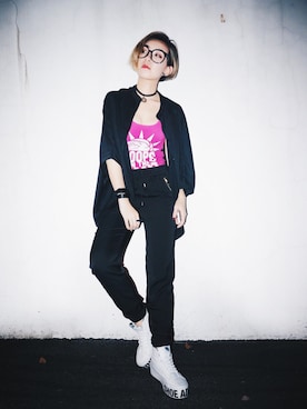 「MONKI」｜miskyさん（レディース・160cm）の夏コーディネート