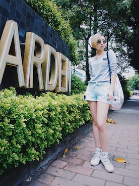 「MONKI」｜miskyさん（レディース・160cm）の夏コーディネート