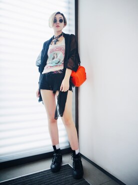 「MONKI」｜miskyさん（レディース・160cm）の夏コーディネート