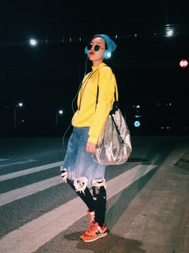 「MONKI」｜miskyさん（レディース・160cm）の冬コーディネート