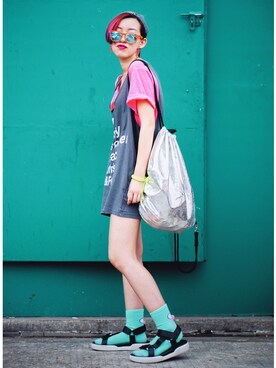 「MONKI」｜miskyさん（レディース・160cm）の春コーディネート
