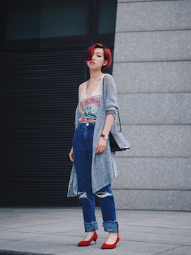 「MONKI」｜miskyさん（レディース・160cm）の春コーディネート